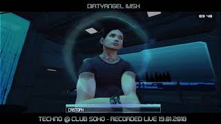 DIRTYANGEL IWISH @ CLUB SOHO  -TECHNO-