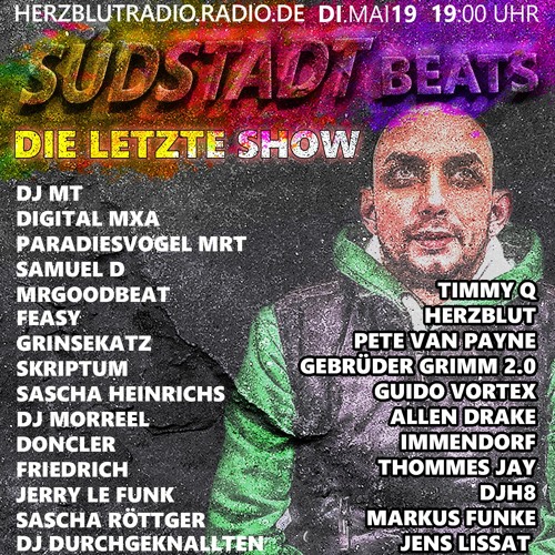 40 SÜDSTADT BEATS PODCAST - The Last Show Sascha´s B Day - Tom D Aka Jim Bob by Südstadt Beats