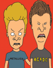Beavis and Butthead Rides The Train