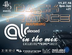 Back2Trance November 2016 Installment with Alexsed in the mix for WEB