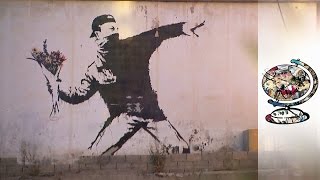 Banksy&#039;s Murals Left Trail Of Conflict In Palestine