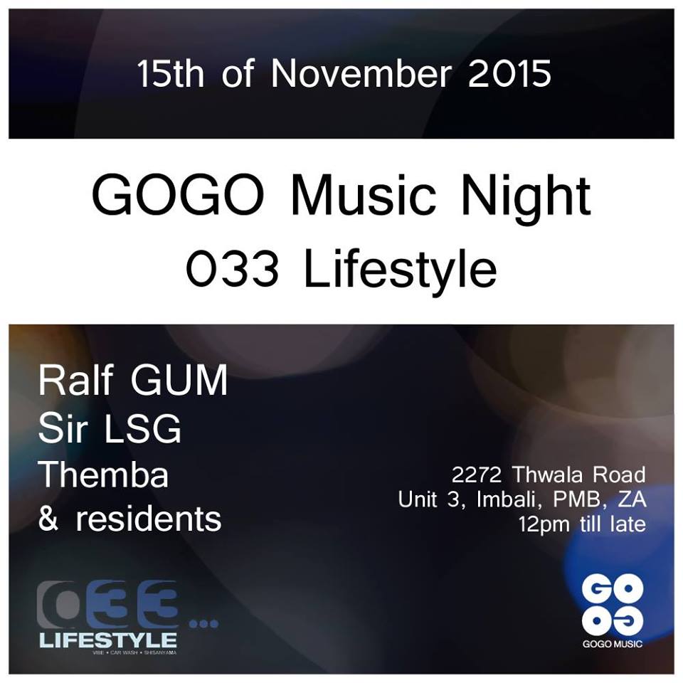 GOGO Music Night 033 Lifestyle