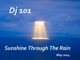 Sunshine Through The Rain - May 2014