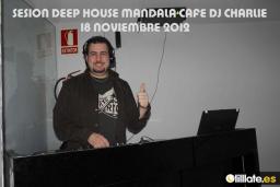 sesion deep house mandala cafe dj charlie 18 noviembre 2012