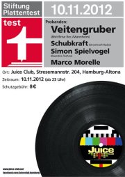 Event Recording - SCHUBKRAFT @ JUICE CLUB, HAMBURG - STIFTUNG PLATTENTEST 10.11.12