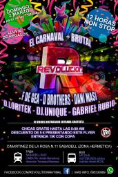 DJ UNIQUE @ NEW REVOLUTION ( CARNAVAL + BRUTAL ) Closing Party, Zona Hermetica SABADELL