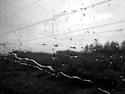 Rainy Train Travel Around Greenvale