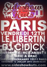 SIDESHOW KUTS PRESENTS VOLUME 21 MIXED BY DJ C!DiCK PARIS FRANCE