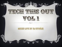 TECH THIS OUT VOL 1 (LIVE MIX)