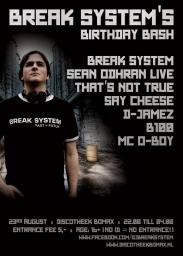 Live @ Breaksystems Birthday Bash 23-08-2013