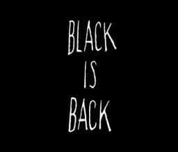 Black Is Back #1