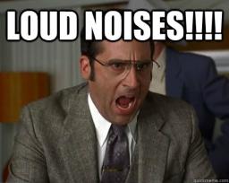 i like LOUD NOISES