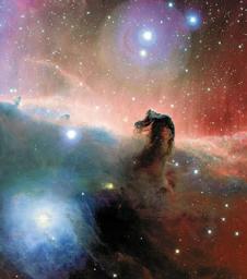 FACES THE HORSEHEAD NEBULA