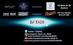 EDM Live set Davis DJ KAOS