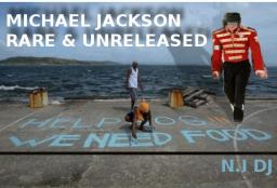 MICHAEL JACKSON - RARE &amp; UNRELEASED - CHARITY MIX