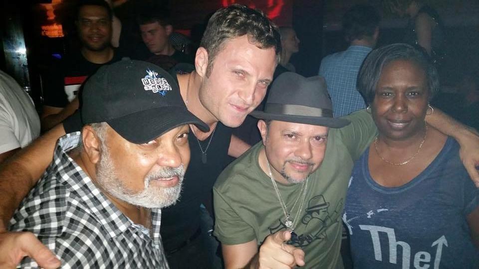 hanging out at cielo with Little Louie Vega