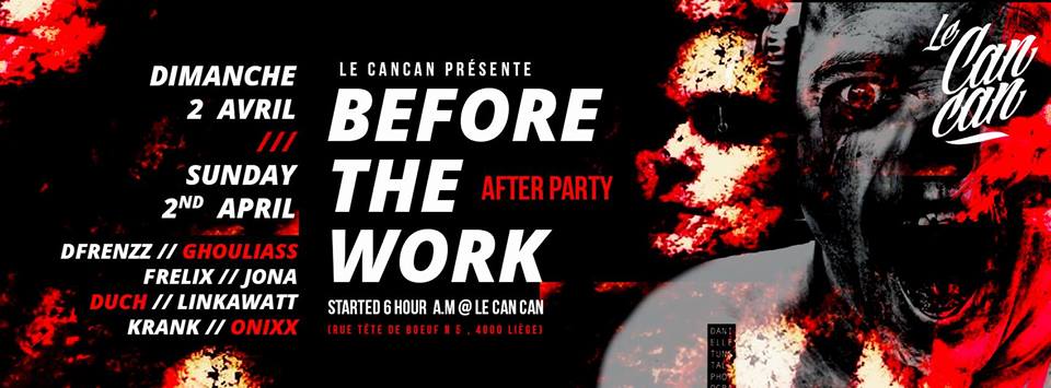 after party before the work on sunday 2-april-2017