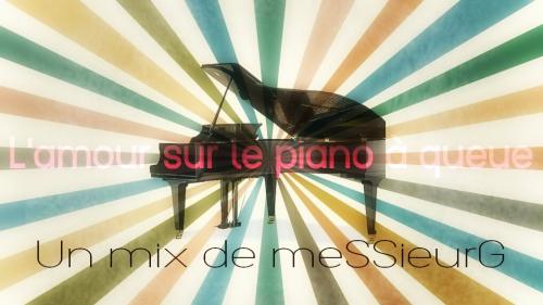 l'amour sur le piano à queue