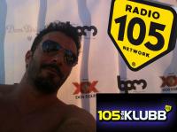 Dj Peeza live on Radio 105 Italy August 2015