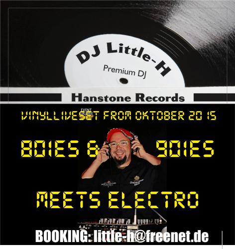 Little-H Vinylliveset 80ies &amp; 90ies meets Electro