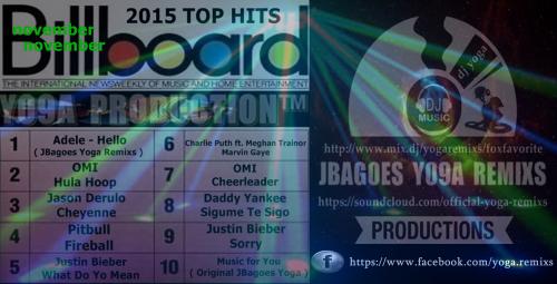 JBagoes [ Y09A PRODUCTION ] - Top Hits November 2015