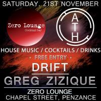 Greg Zizique – Live @ Zero Lounge (Penzance) 21/11/15
