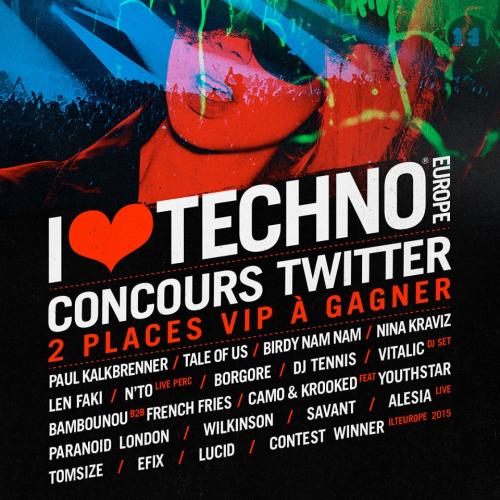 DJ Quincy Ortiz Warm Up Mix For I Love Techno Festival Europe 2015