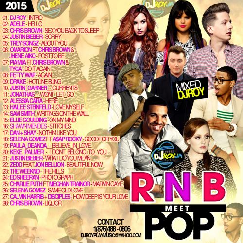 DJ ROY RNB MEETS POP MUSIC MIX 2015