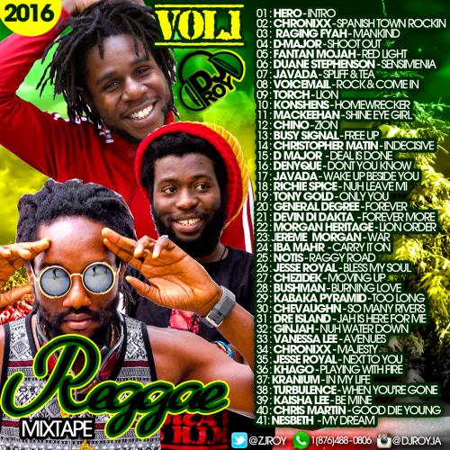 DJ ROY REGGAE MIX VOL1 2016