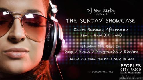 The Sunday Showcase Radio Show 3 With Ste Kirby - peoplescityradio.co.uk