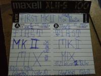 ‚First MK II MIX by Remix‘ (SkogRa)_1996-02-11-Tape_MC Rip-Side B_*Tekkno, Techno, Acid, Rave, Hardcore, Gabber*