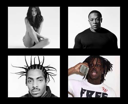 Selena gomez vs dr dre vs coolio vs chief keef mix