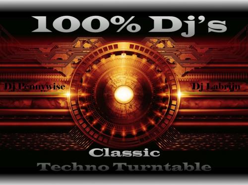 100% Dj&#039;s Classic Techno Turntable