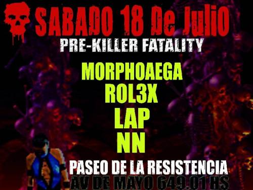 LAP @ PRE Killer Drumz Fatality (live DnB set)
