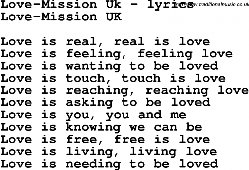 Love mission