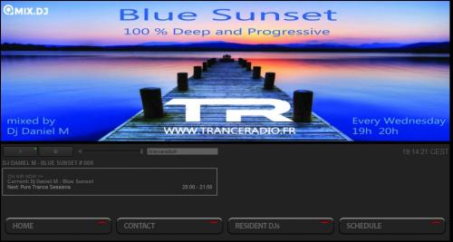 BLUE SUNSET # 008