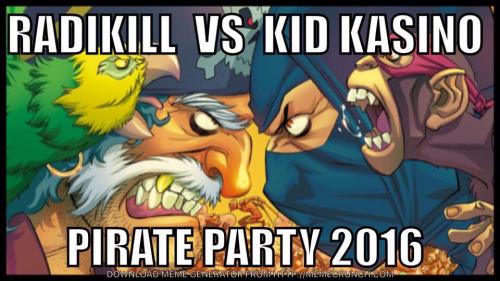 Radikill VS Kid Kasino