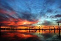deep sunset