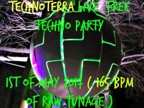 live 165 bpm DJ mix / technoterra 1st of may 2017