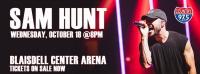 WIN SAM HUNT TICKETS 