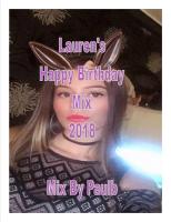 LAUREN'S HAPPY BIRTHDAY MIX 2018