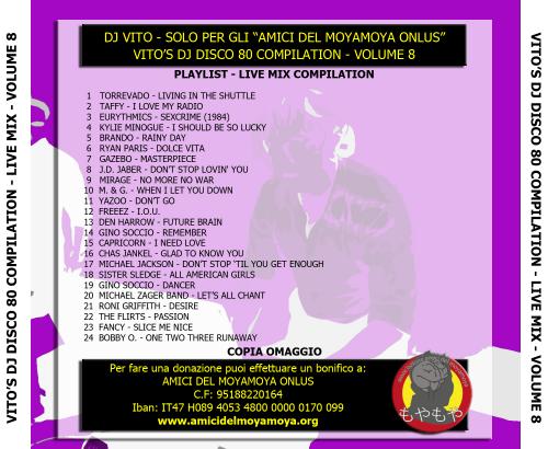 Dj Vito - Best Disco Dance 80&#039; Compilation - Volume 8 - Live Mix
