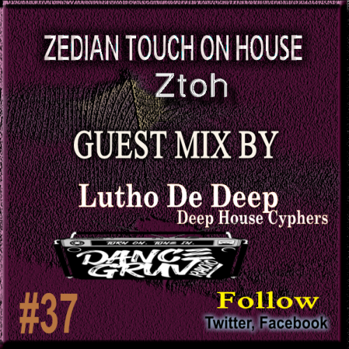 Zedian Touch On House #37 Guest Mix By Lutho De Deep (Deep House Cypers)
