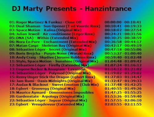 DJ Marty - Hanz In Trance